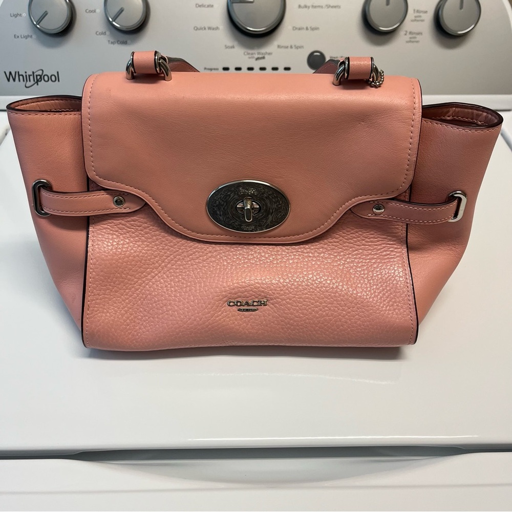 Coach | Blake Flap Carryall in Petal with Silver Hardware